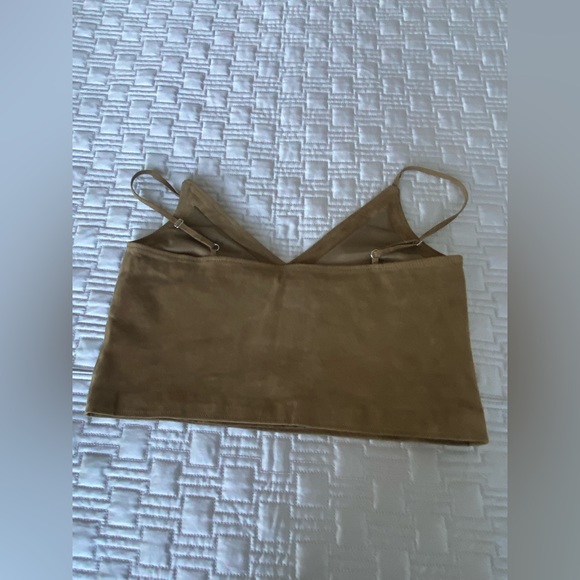 Marissa Webb kami suede top - Picture 3 of 5
